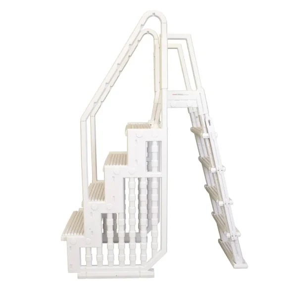 Blue Wave NE126 Easy Pool Step with Outside Ladder
