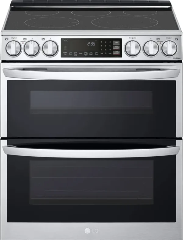 LG LTEL7337F 7.3 Cu. ft. Smart Electric Double Oven Slide-In Range