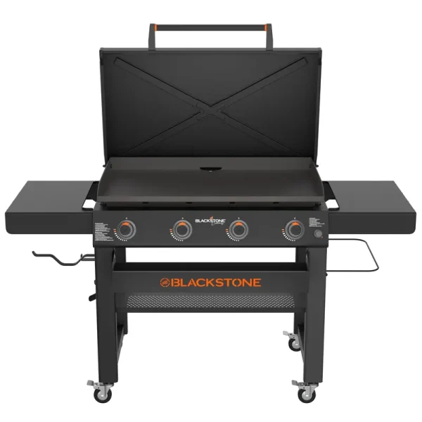 Blackstone 36-in Culinary Omnivore Griddle with Hood 4-Burner Liquid Propane Flat Top Grill | 2162