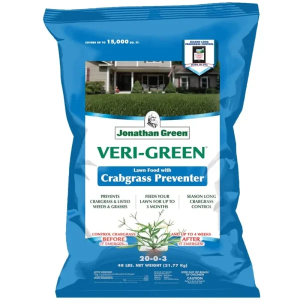 Jonathan Green Veri-Green Lawn Fertilizer with Crabgrass Preventer 15,000 Sq ft