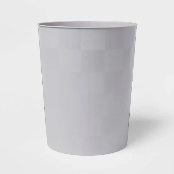 Wastebasket Sleek Silver - Room Essentials