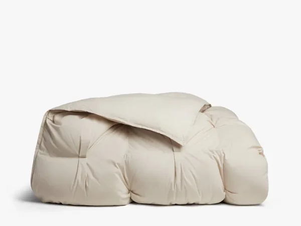 King/Cal King Organic Cotton Puff Comforter in Bone | Parachute
