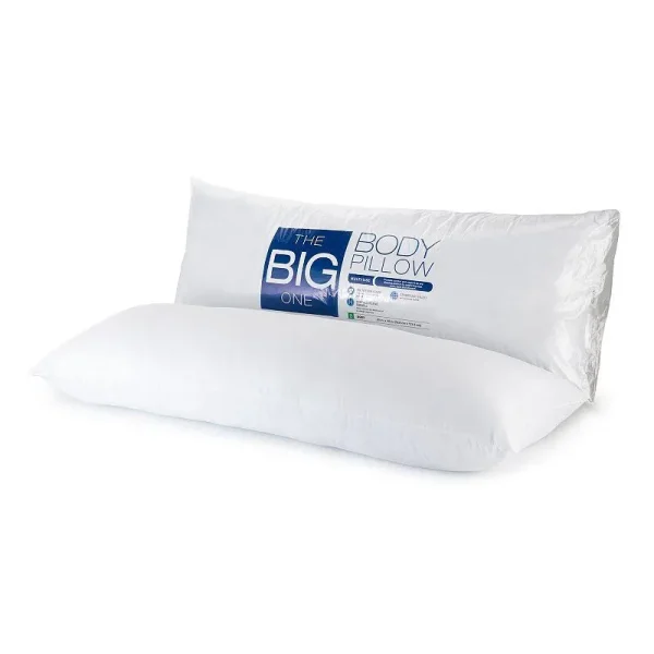 The Big One Body Pillow, White, Body PILLW