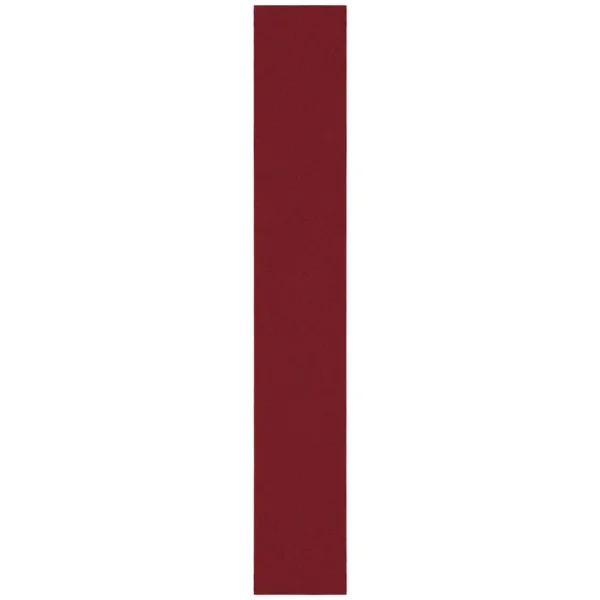 Ottomanson Ottohome Solid Runner Rug, Red, 1'10 inch x 12'