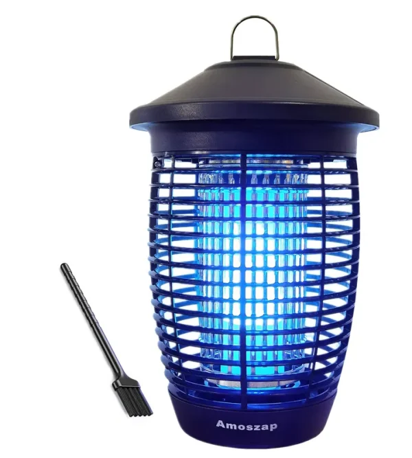 Womosk Outdoor & Indoor Waterproof Insect Repellent - Flying Bug Trap, 20W / 4000V Electric Mosquito Killer (3 Blubs) - for Backyard, Y