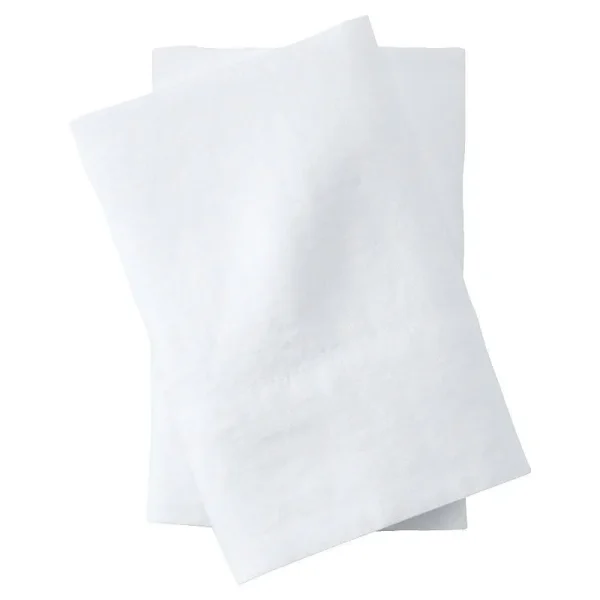 Lands' End Garment Washed Belgian Flax Linen Breathable Bed Sheet Set, Size: Full No Sz, White