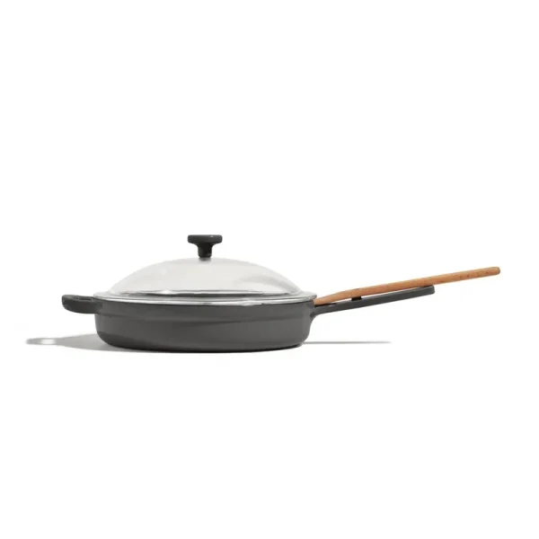 Our Place Cast Iron Always Pan Set in Char at Nordstrom