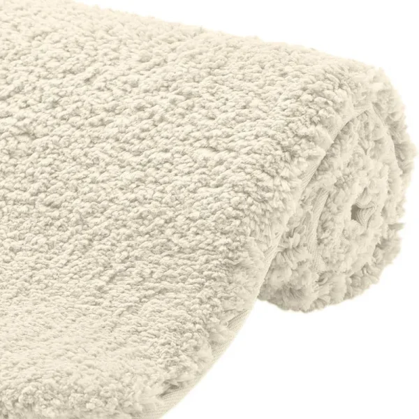 Gorilla Grip Premium Luxury Bath Rug, 30x20, Absorbent, Soft, Thick Shag, Bathroom Mat Rugs, Machine Wash, Microfiber Dries Quic
