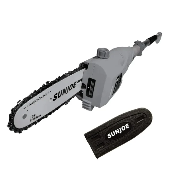 Sun Joe SWJ802E-GRY Electric Multi-Angle Pole Chain Saw , 8 inch - 6.5 Amp (Grey)