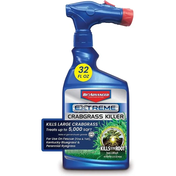 BioAdvanced Extreme Crabgrass Killer 32 oz., Hose End