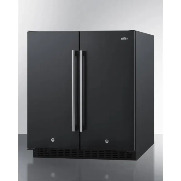 Summit FFRF3070B 30" Wide Built-In Refrigerator-Freezer
