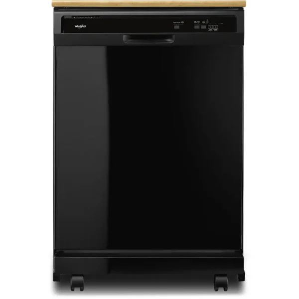Whirlpool Portable Dishwasher - Black