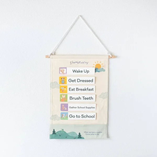 Slumberkins Routines Visual Schedule