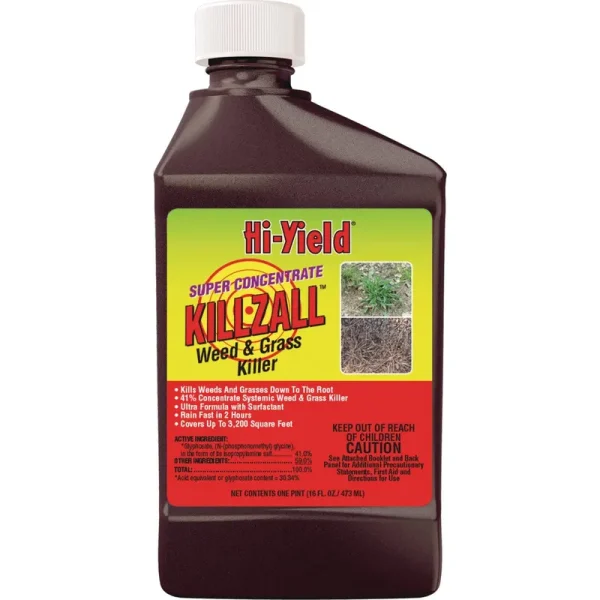 Hi-Yield Super Concentrate Killzall Weed & Grass KILLER-16 oz