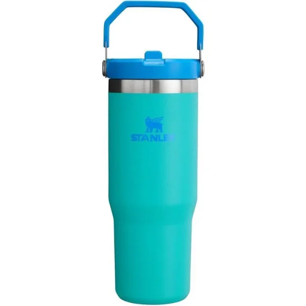 Stanley 30oz Stainless Steel IceFlow Flip Straw Tumbler Aquamarine