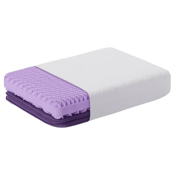 Purple Pillow with Booster