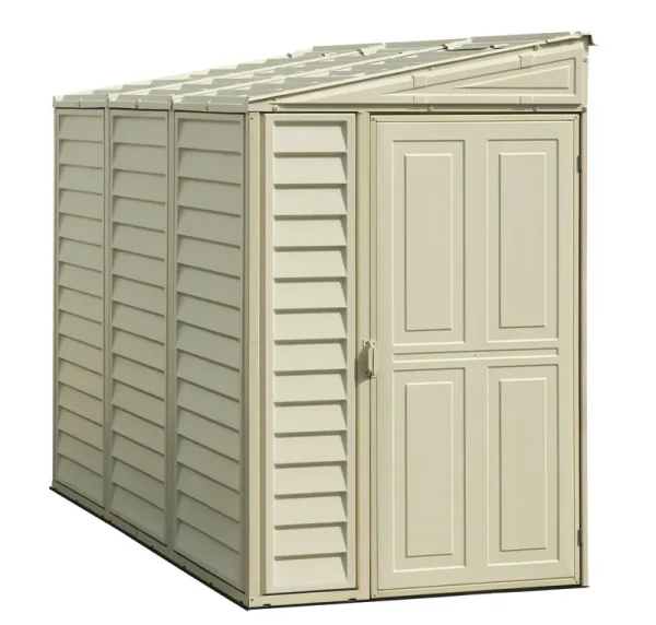 Duramax SideMate 4' x 8' Vinyl Shed with Foundation