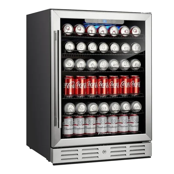 Kalamera 24 in. Built-In Single Zone Beverage Refrigerator