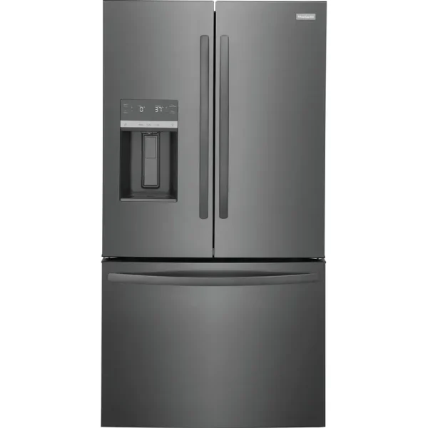 Frigidaire 27.8 Cu ft French Door Refrigerator - Black Stainless Steel