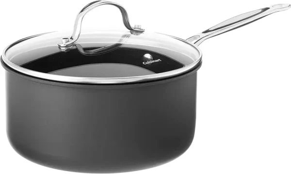 Cuisinart Chef's Classic Nonstick Hard Anodized 3 Qt. Saucepan