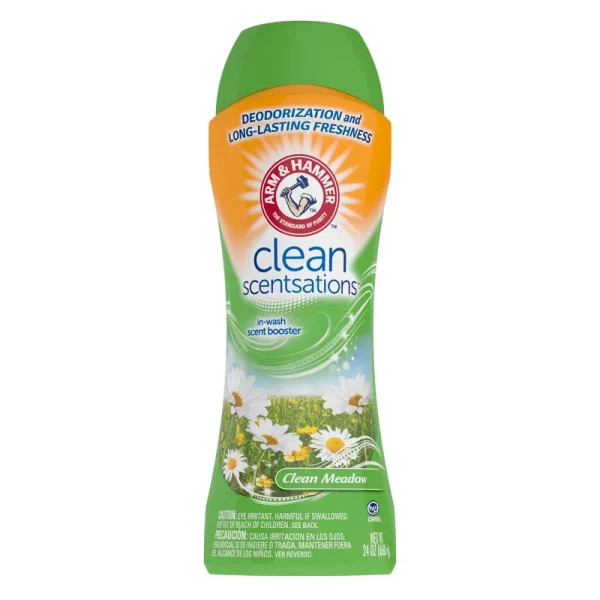 Arm & Hammer Clean Scentsations In-Wash Scent Booster, Clean Meadow - 24 oz