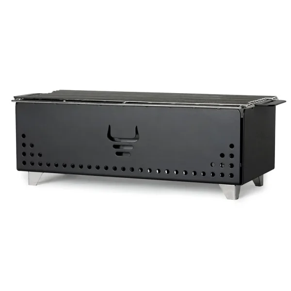 Yak Grills Hibachi Charcoal Grill - Easy to Use Charcoal Grill - Outdoor Tabletop Safe - Great for Travel, Camping, Patio, Balcony - Made from