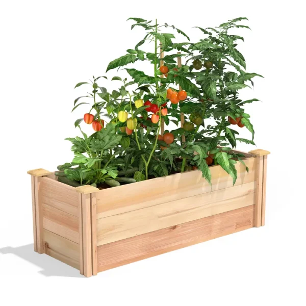 Greenes Fence 16" x 48" x 16.5" Premium Cedar Raised Garden Bed