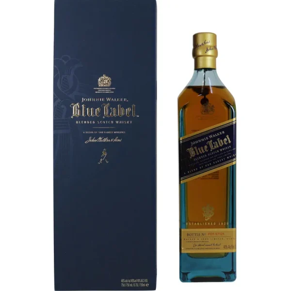 Johnnie Walker Blue Label Blended Scotch Whisky - 750 ml bottle - MadeInUSA