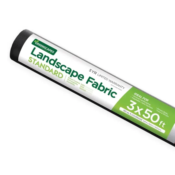 Greenscapes 7024621 3 x 50 ft Polypropylene Landscape Fabric