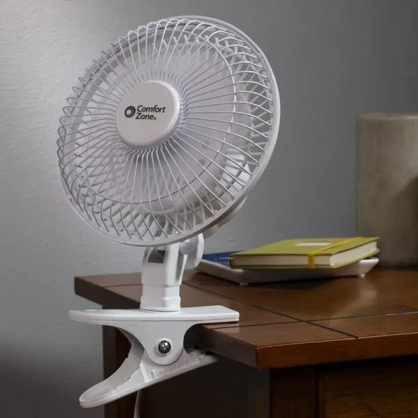 Comfort Zone CZ6C 6" Clip-On Fan