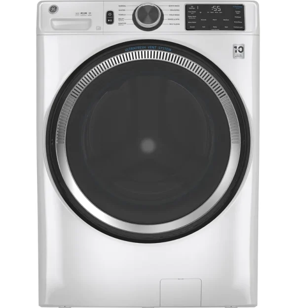 GE Front Load Washer with UltraFresh - 4.8 Cu. ft. White