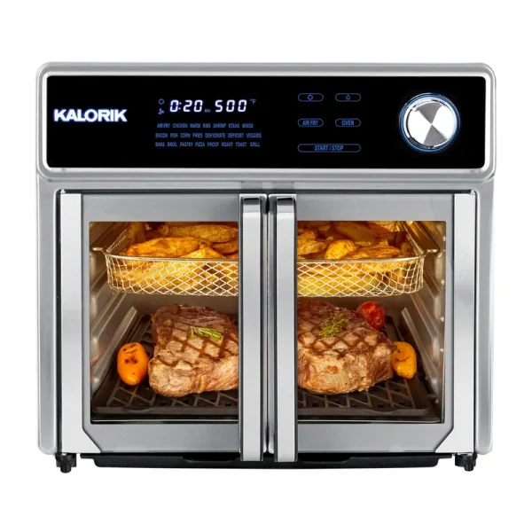 Kalorik Maxx 26 Qt. Stainless Steel Digital Air Fryer Oven Grill