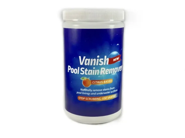 Bosh Chemical Vanish Pool & Spa Stain Remover (2lbs)- Natural Safe Citrus Based, Works Excellent On Vinyl, Fiberglass, and Metals, Removes Rust A