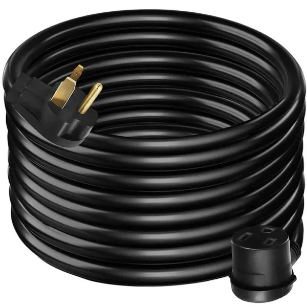 VEVOR 50 ft. Heavy-Duty Outdoor Welder Extension Cord with 3 Prong 50 Amp Power Extension for Welding Machines ETL Approved