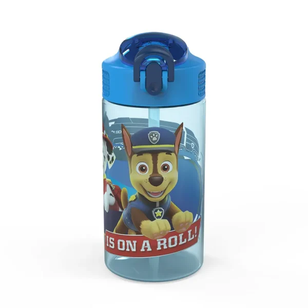 Zak! Antimicrobial Park Straw Bottle - Bluey - 16 oz