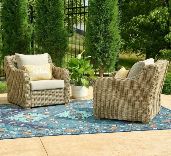 Better Homes & Gardens Bellamy 2 - Pack Lounge Chairs with Patio Cover