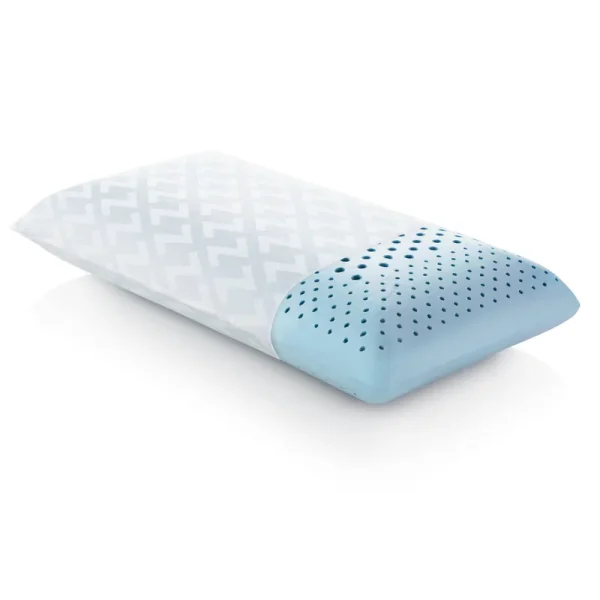 Malouf Zoned Gel Dough Queen Low Loft Pillow
