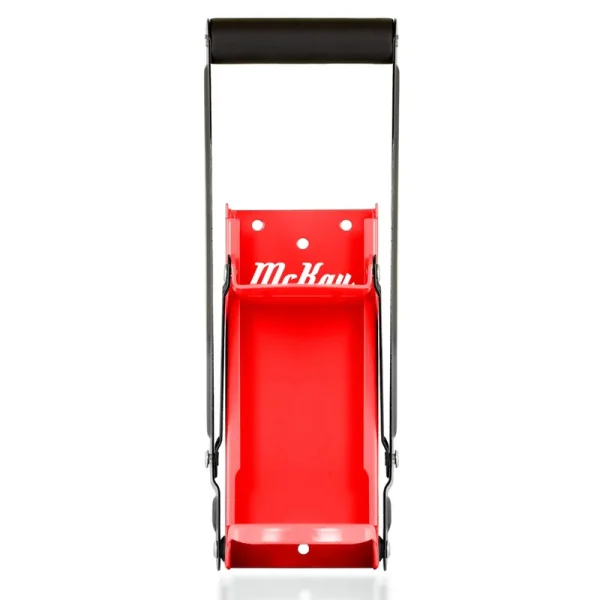 Mckay 16 oz. Metal Can Crusher, Heavy-Duty Wall-Mounted Smasher for Aluminum Seltzer, Soda, Beer Cans and Bottles for Recycling - Red