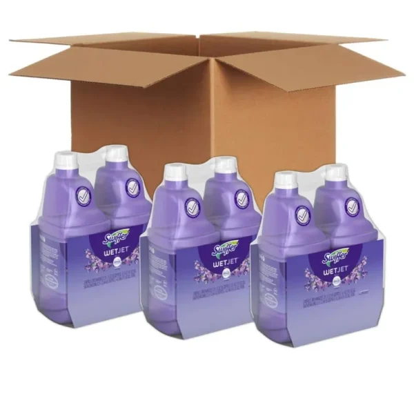 WetJet 42.2 oz. Multi-Purpose Floor Cleaner Lavender Vanilla and Comfort Scent Liquid Refill (2-Count, Case of 3)