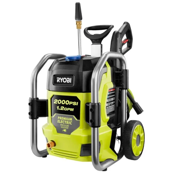 2000 PSI 1.2 GPM Cold Water Electric Pressure Washer