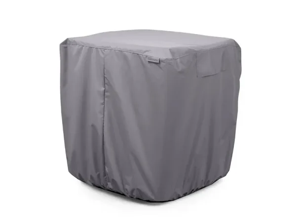 Covermates Air Conditioner Cover - Light Weight Material, Weather Resistant, Elastic Hem, AC & Equipment-Charcoal