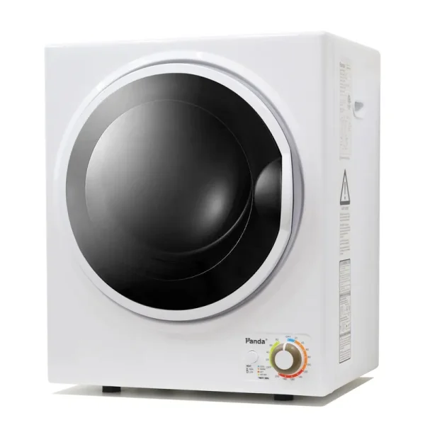 Panda 1.50 CU.FT Compact Laundry Dryer White and Black
