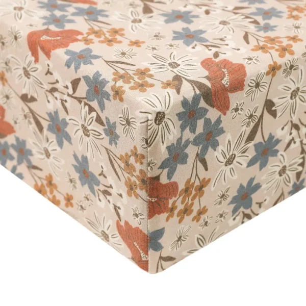 Copper Pearl Premium Knit Fitted Crib Sheet | Eden