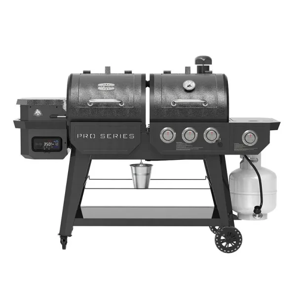 Pit Boss Pro Black Triple-Function Combo Grill Stainless Steel | 10738