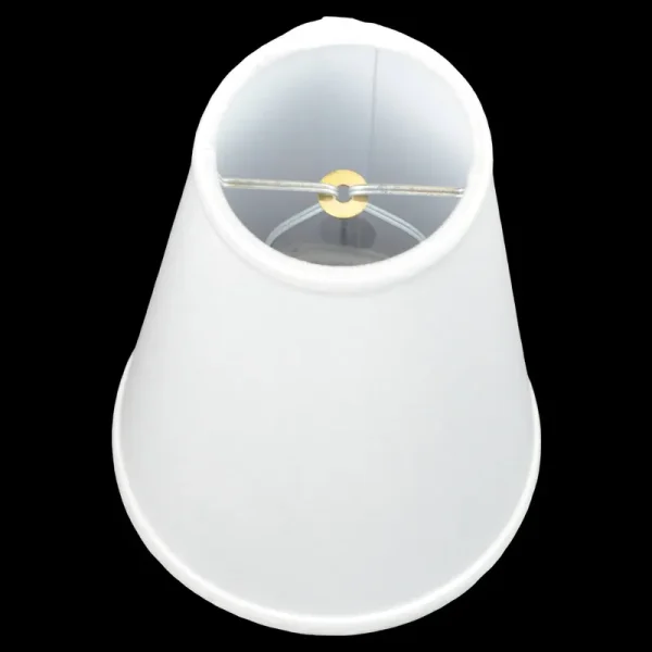 FenchelShades.com Lampshade 3" Top Diameter x 5" Bottom Diameter x 7" Slant Height with Clip-On Attachment for Standard