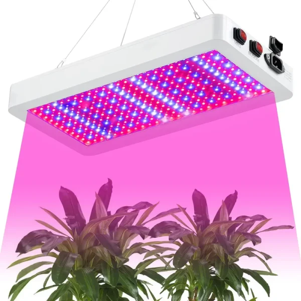 LED SERWING 1000W Grow Lights for Indoor Plants, Full Spectrum, for Seed Starting, Vegetable and Flower