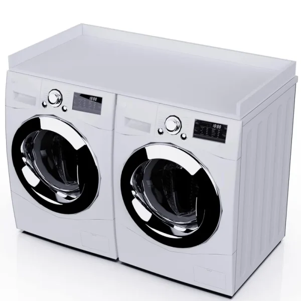 Washer Dryer countertopLaminate, with Edge Rails, Made with Recycled Material