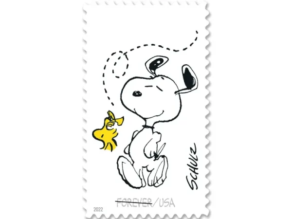 Forever Stamps 2022 Charles M. Schulz – Peanuts Cartoon Characters. First-Class Postage