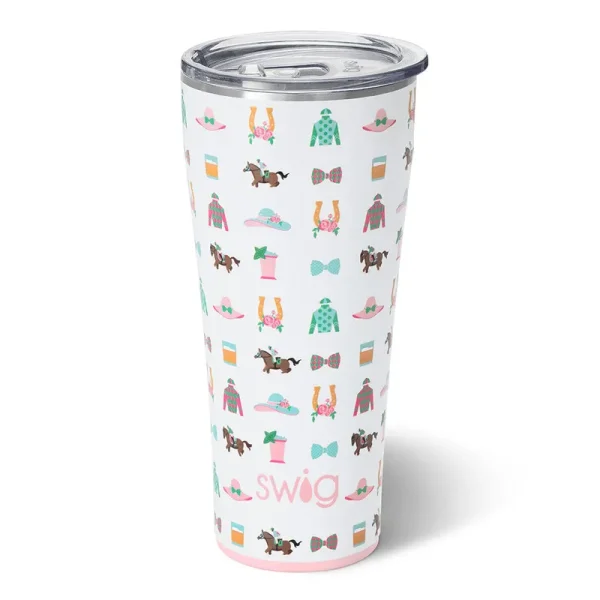 Derby Day 32oz Insulated Tumbler - Swig Life