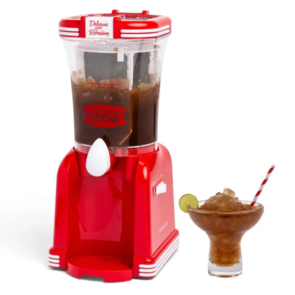 Coca-Cola Cksm32cr 32-Ounce Retro Slush Drink Maker, Red